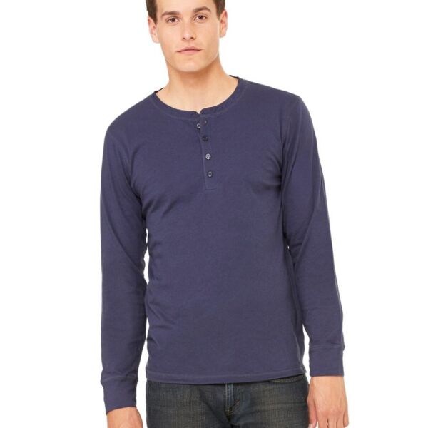 Men's Jersey Henley Thumbnail