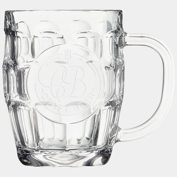20 oz. Beer Mug with Oval Engraving Area and Handle Thumbnail