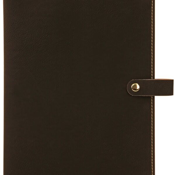 6 1/2" x 8 3/4" Leatherette Book/Bible Cover with Snap Closure Thumbnail