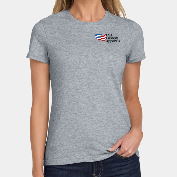 Proud to Be an American – Patriotic Woman Tribute Tee Thumbnail